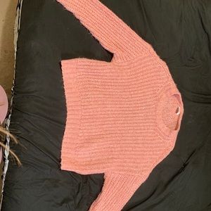 American Eagle Pink Sweater